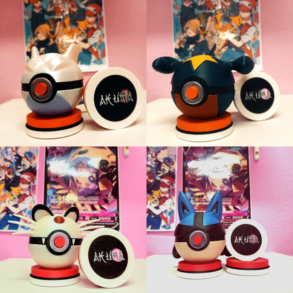 POKEBALLS EXCLUSIVAS AKUMA